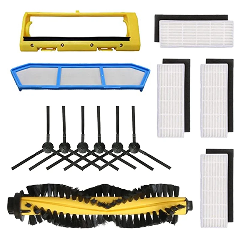 

Replacement Parts for Ilife A4/A4S/A40/CEN550 Robot Vacuums HEPA Filters