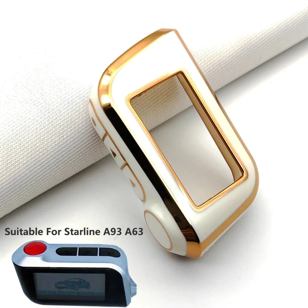 

Для Starline A39 A66 A96 A93 A63 A36 Чехол для автомобильного ключа из ТПУ, чехол для ключа с русской сигнализацией, держатель для брелка, аксессуары