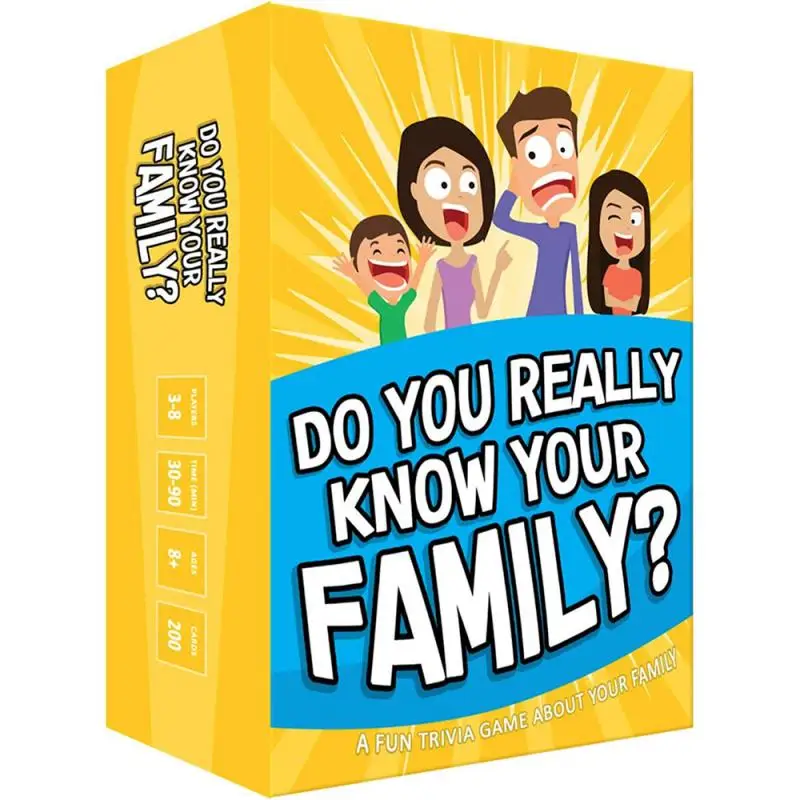 

A Perfect Game A Fun Family Game Learn New Things Interesting Conversations 2-8 People Challenges Game Kids Toy Card Game