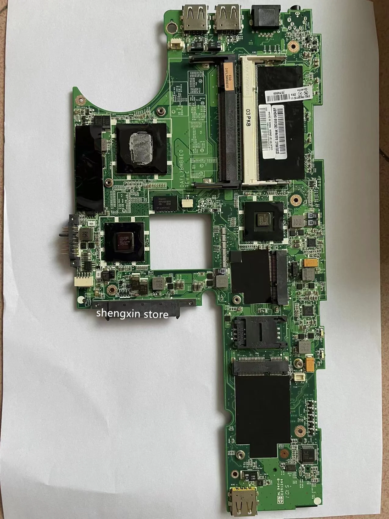 Материнская плата для Lenovo ThinkPad X100e DAFL3BMB8E0 75Y4064 11,6 дюйма Athlon MV-40 test 100%
