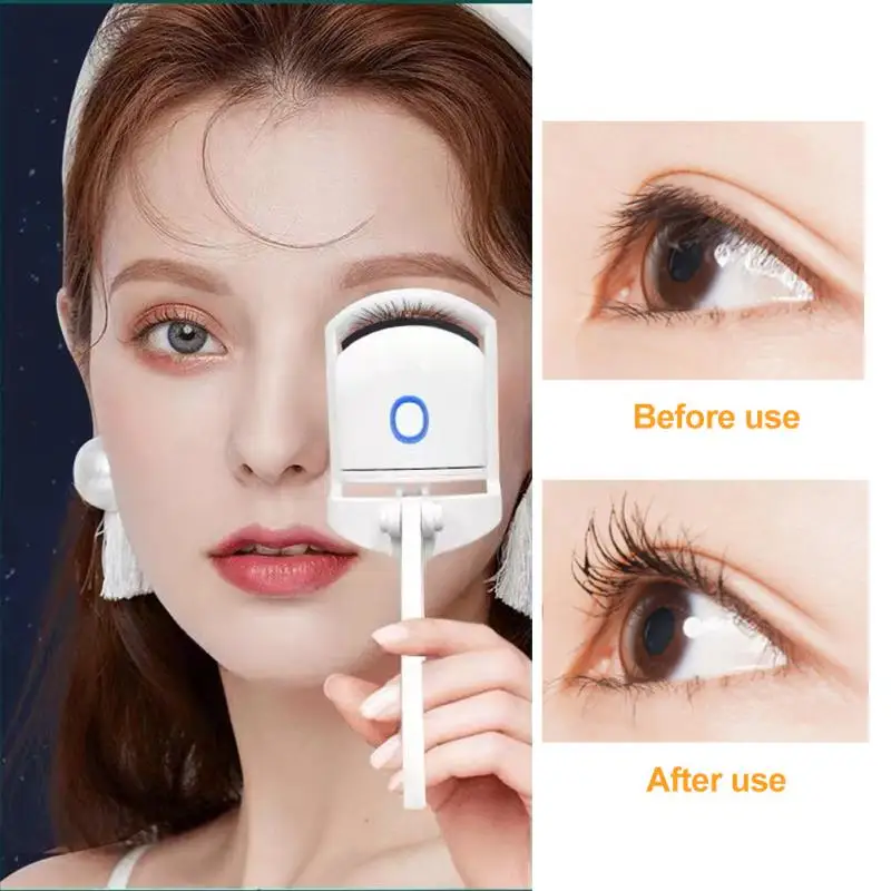 

Портативные 2-в-1 электрические щипцы для завивки ресниц с быстрым нагревом, натуральные ресницы, эффективные долговечные инструменты для м...