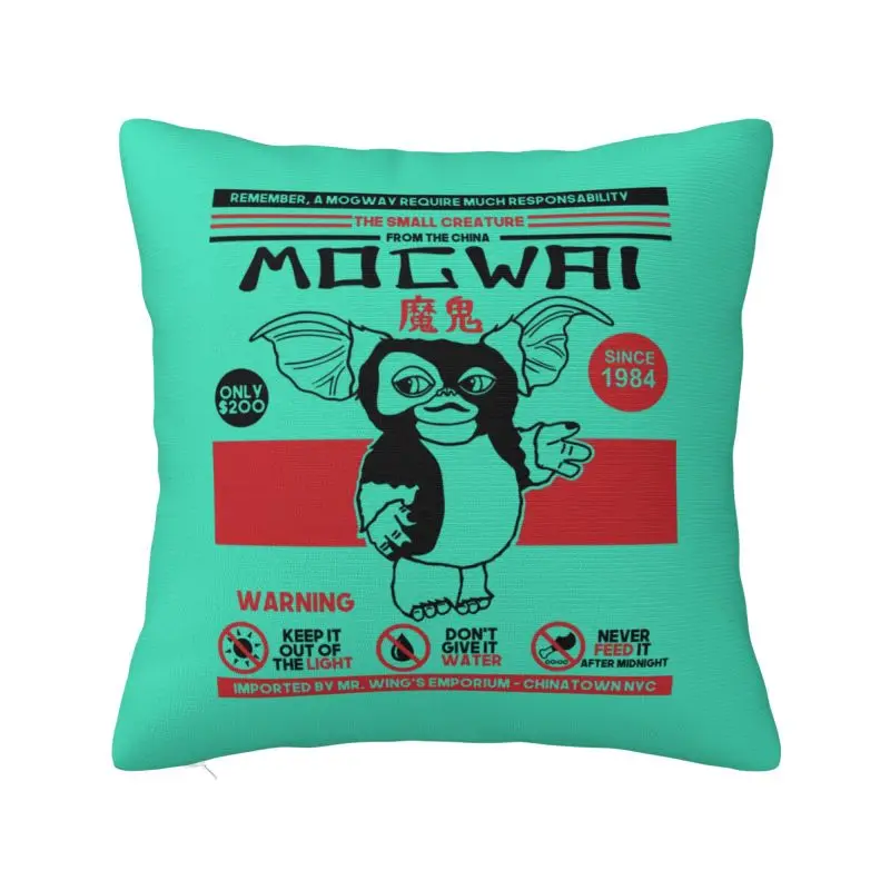 Роскошный чехол для подушки с вашим питомцем Mogwai Gremlinse мягкая декоративная