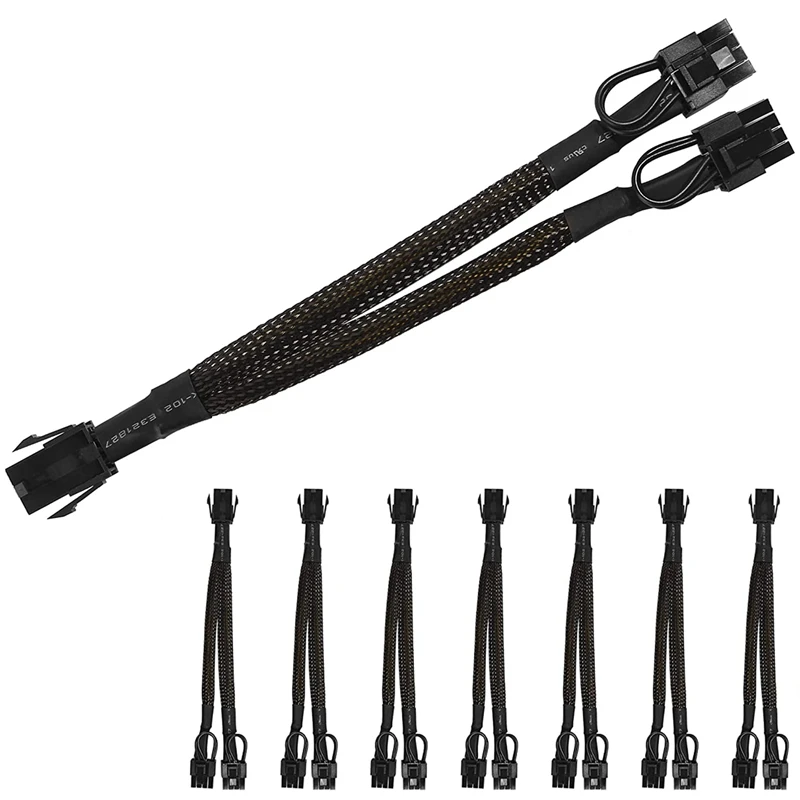 

8 шт., адаптер питания PCI-E для видеокарты, VGA Y-Pcie