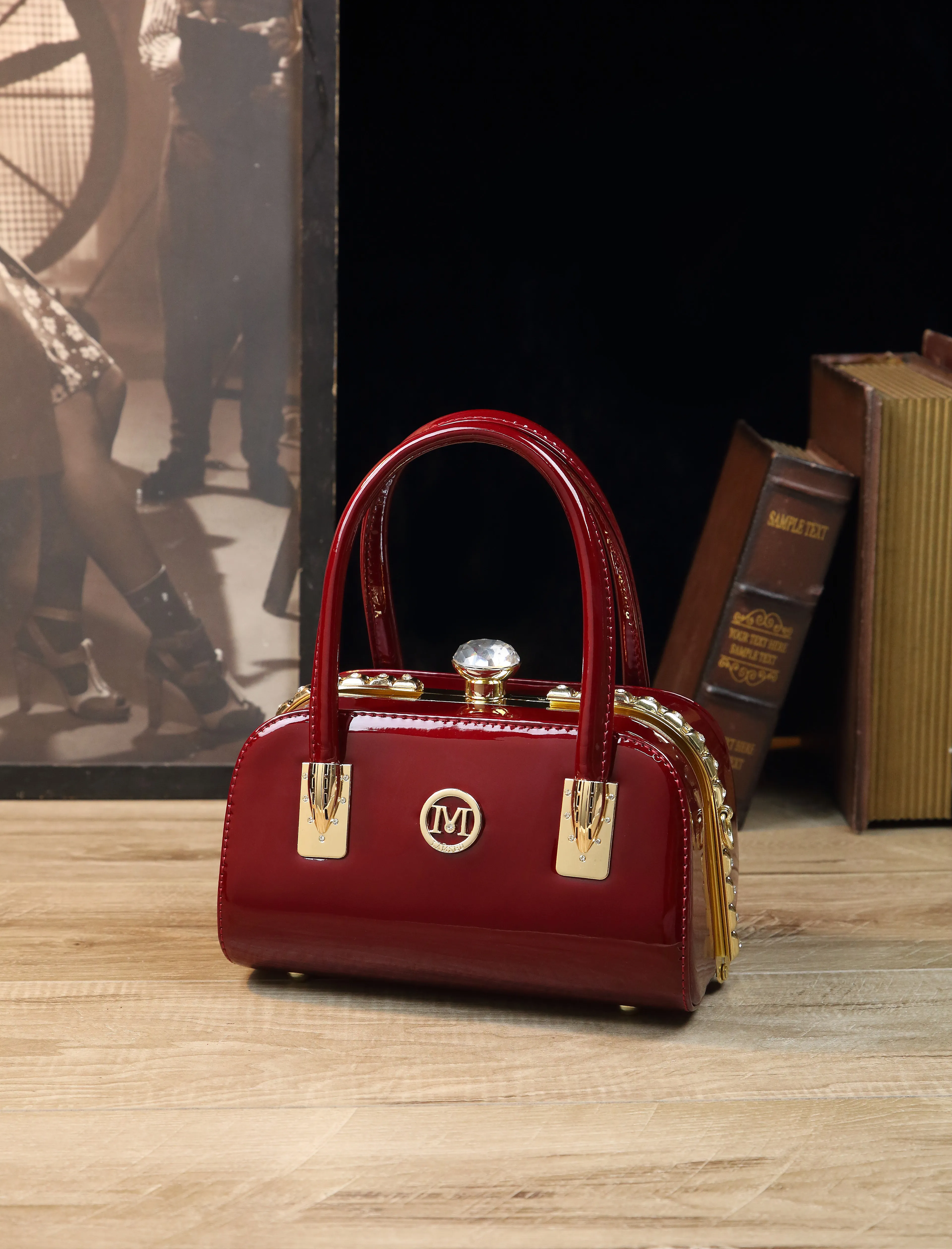 2023 Designer New Bright Leather Bag