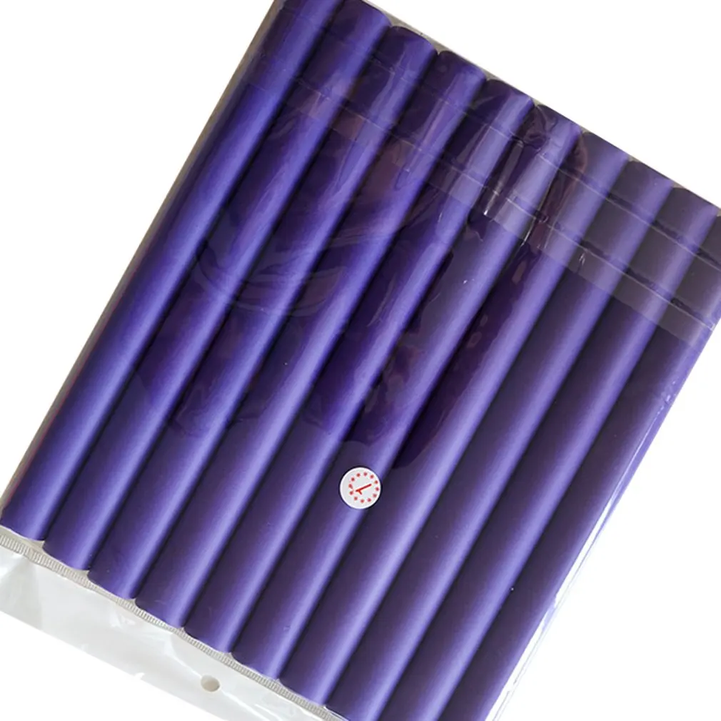 

10PCS Soft Hair Curler Roller Curl Hair Bendy Rollers DIY Magic Hair Curlers Tool Styling Rollers Pearl Cotton Hair Curling