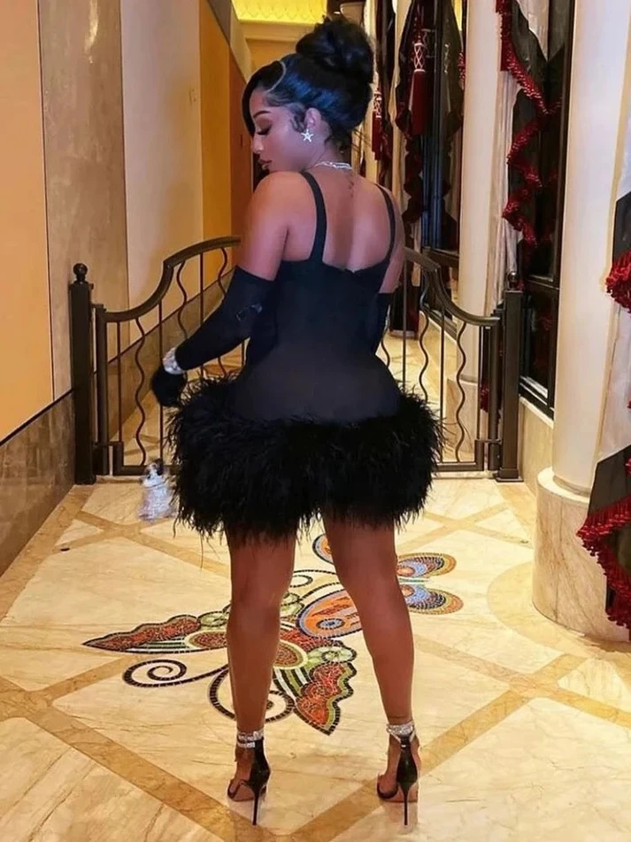 Сексуальные черные женские Макси-Платья До дня рождения женское Короткое