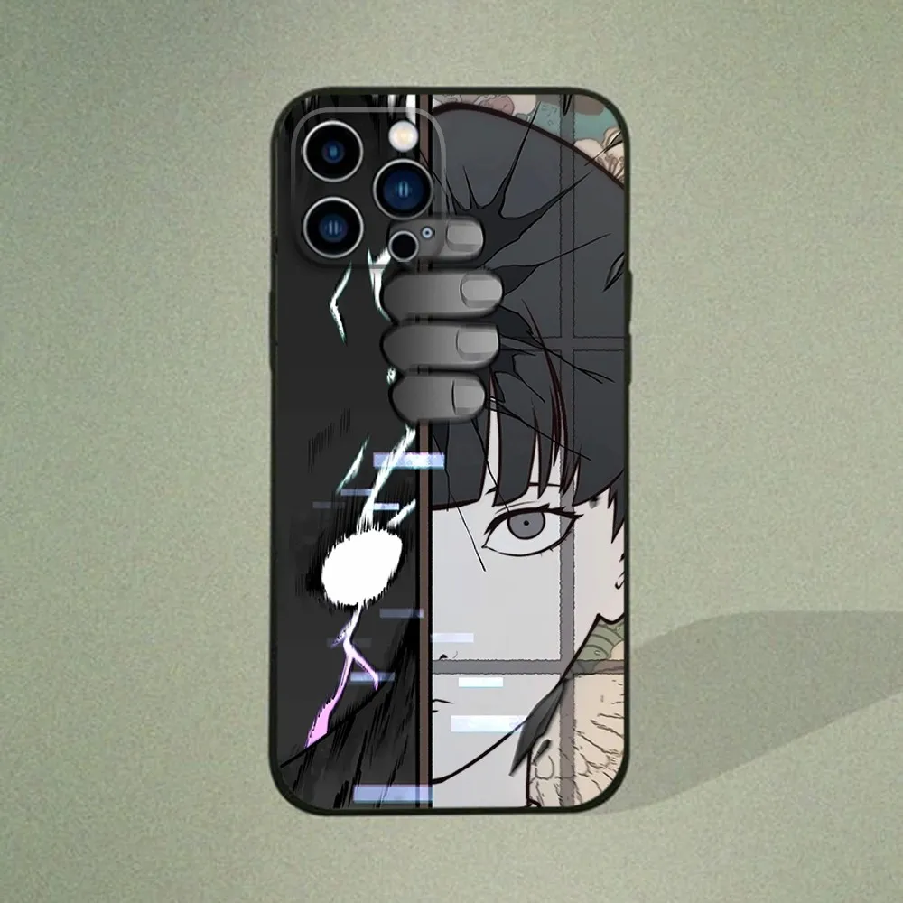 Чехол для телефона Mob Psycho 100 IPhone 15 14 13 12 11 Pro Max Mini 8 7 Plus SE2 X XR XS MAX мягкие силиконовые