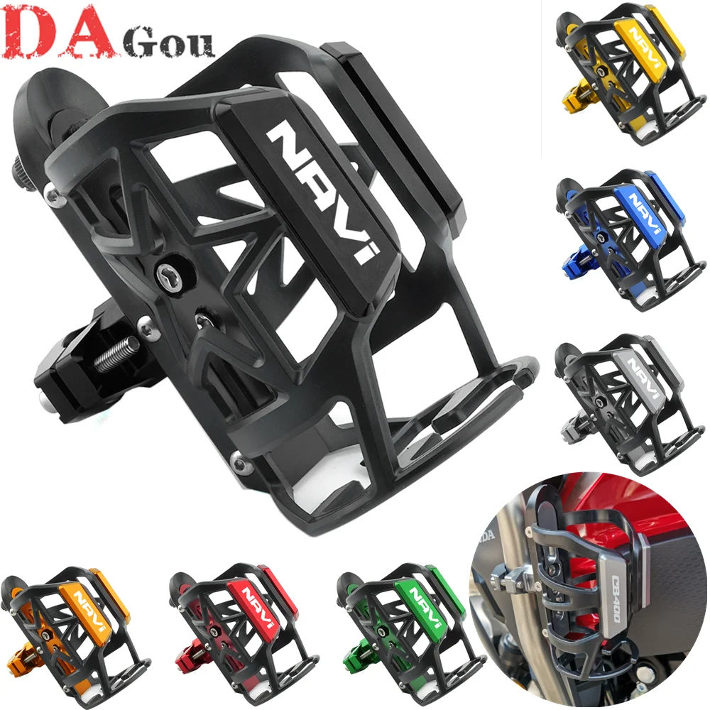 

New High Quality Motorbike Beverage Water Bottle Cage Drink Cup Holder Sdand Mount For HONDA DREAMWING Navi 110 Navi 2016-2023