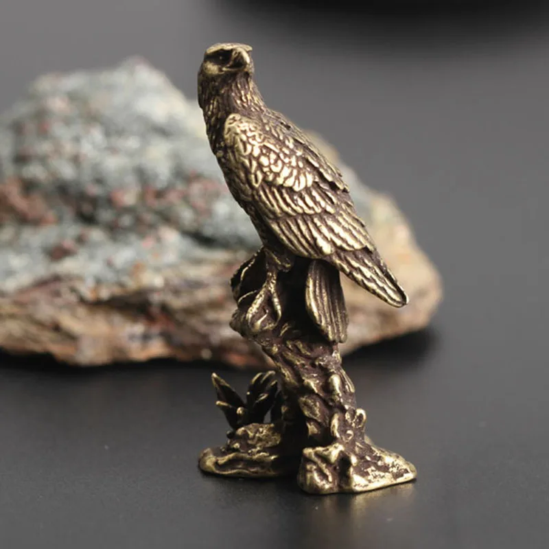 

Home Decor Easter Handmade Eagle Ornament Vintage Copper Bird Home Office Desk Animal Decor Room Decor Декор Для Дома