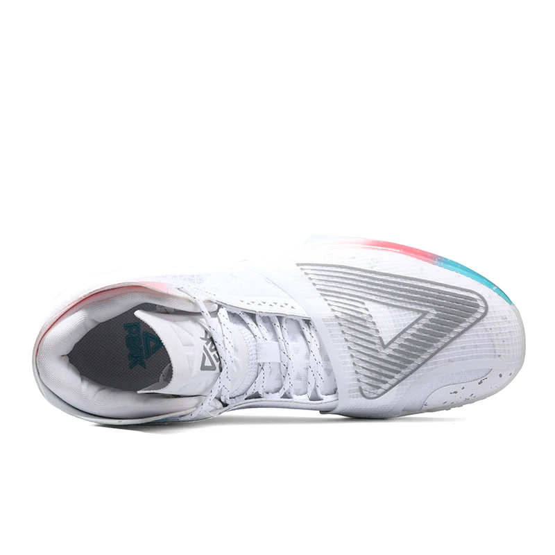 PEAK TAICHI Big Triangle Andrew Wiggins Ice-cream Mens Sneakers Professional Competitive Sports Basketball Shoes For Men E11737A