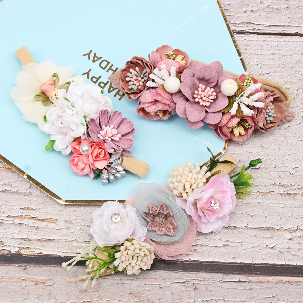 

Super Cute Baby Full Moon Headdress Newborn Photo Band One Year Old Child Photography Boho Girl Hair