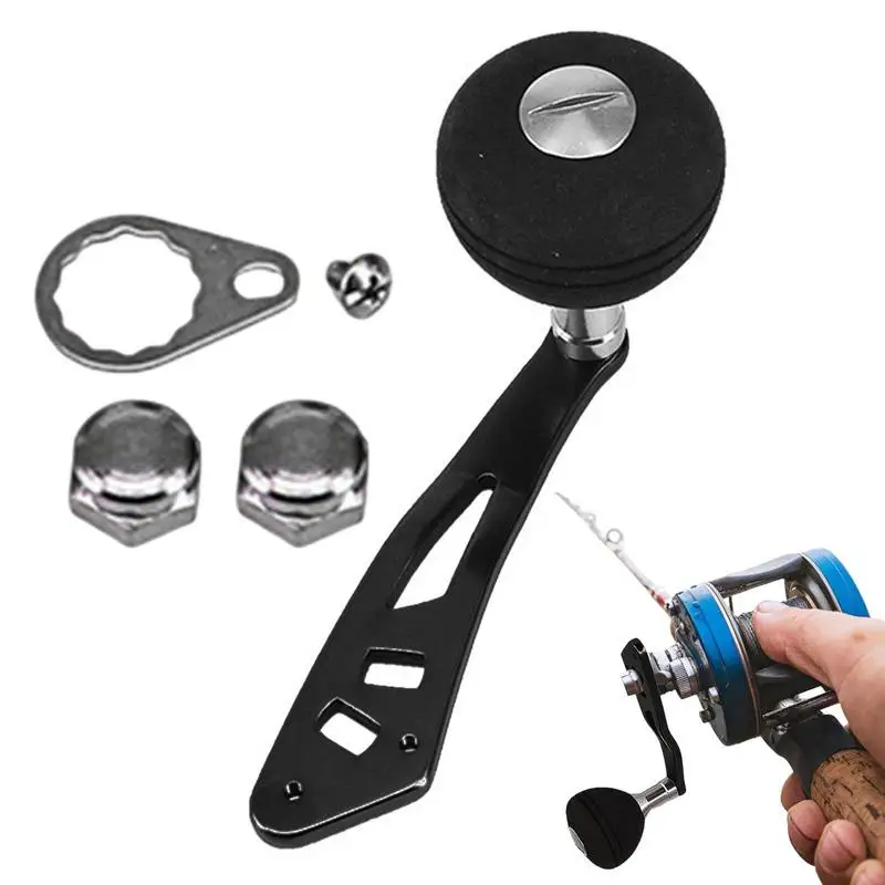 

Spinning Fishing Reel Handle Folding Rocking Arm Metal Knob Handle Kit Fishing Tackle Accessories For Men