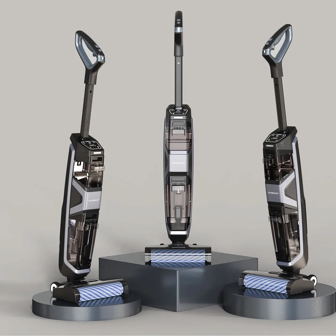 

With UV light sterilize easy mop floor vacuum cleaner wet and dry cordless vacuum cleaner floor washer