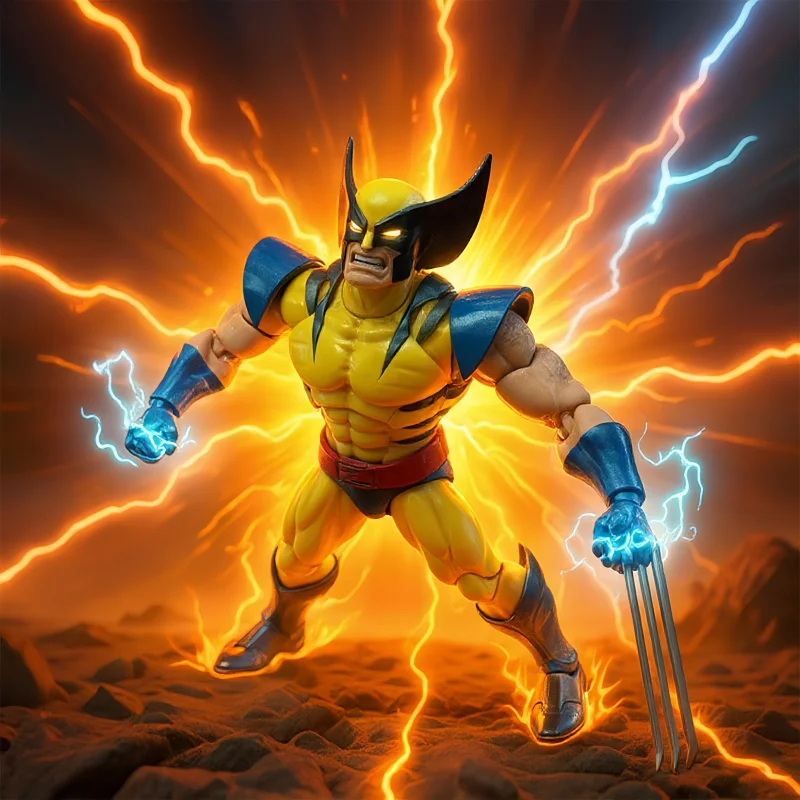 Фото Оригинальная фигурка Ct Toys Wolverine Deadpool Mafex 096 138 X-Men, коллекционная модель из комиксов для коллекционеров. №2
