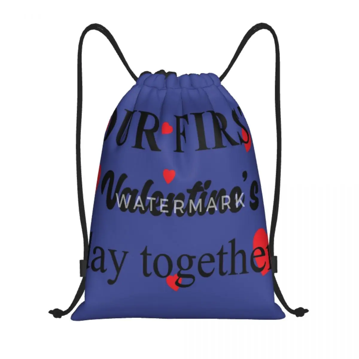 

Наши сумки на шнурке для первого дня святого Валентина, рюкзак с регулируемыми лямками, портативный, подходит для ежедневного использования в разных стилях