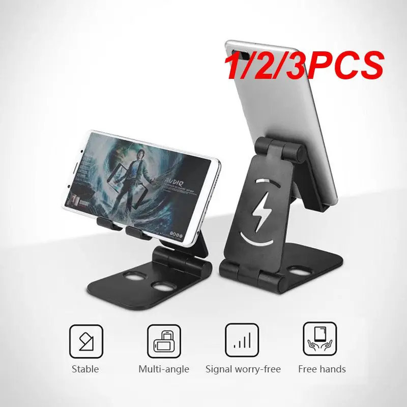 

1/2/3PCS Desk Stand Mobile Phone Holder Smartphone Stand Holder Foldable Extend Universal Mobile Phone Holder Seat For Lazy