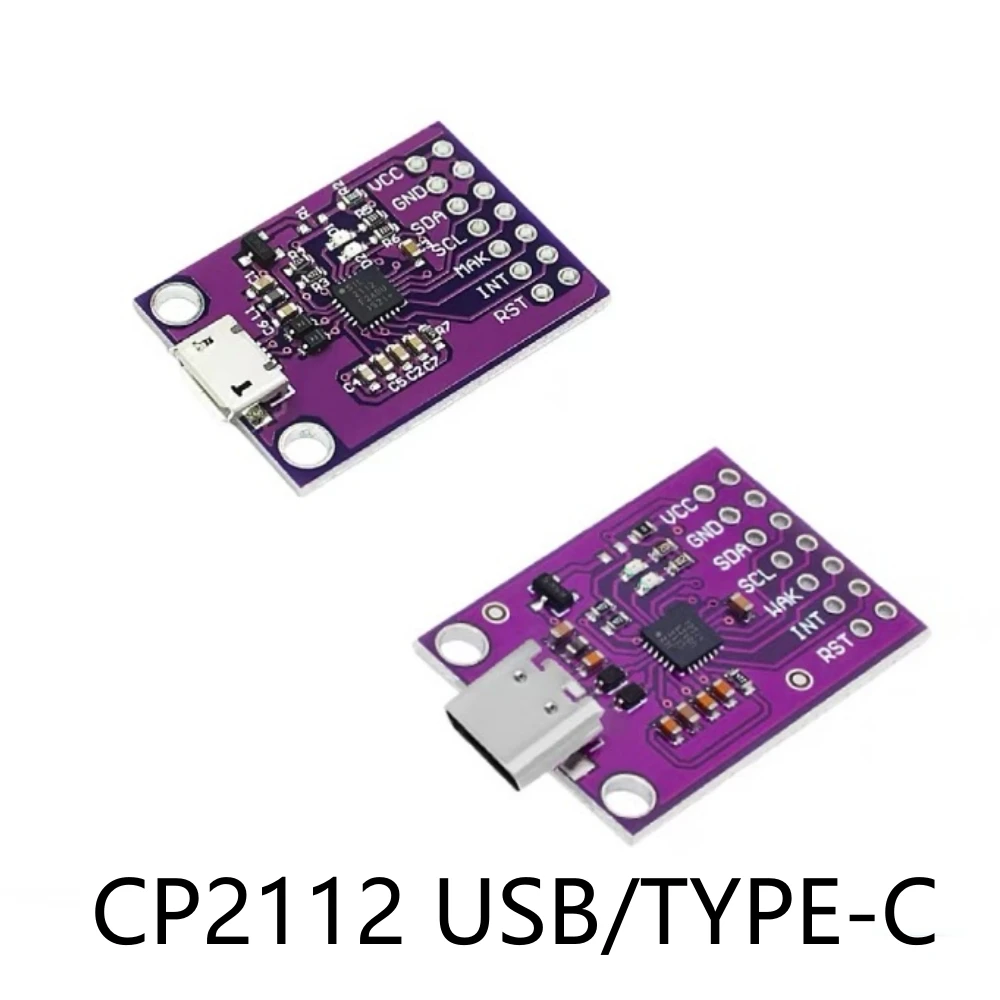 Плата отладки CP2112 модуль связи USB-SMBus I2C 2.0 комплект оценки MicroUSB 2112 для модуля