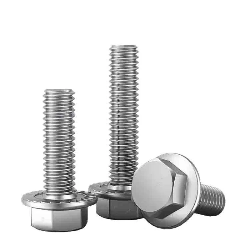 M4 M5 M6 M8 M10 M12 Фланцевый болт из нержавеющей стали 304, внешний ...