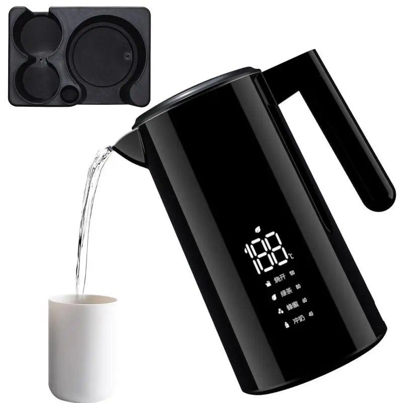 

Electric Travel Mug Intelligent Temperature Control Travel Cup Hot Travel Cup With Temperature Control 12V Smart Coffee Cup