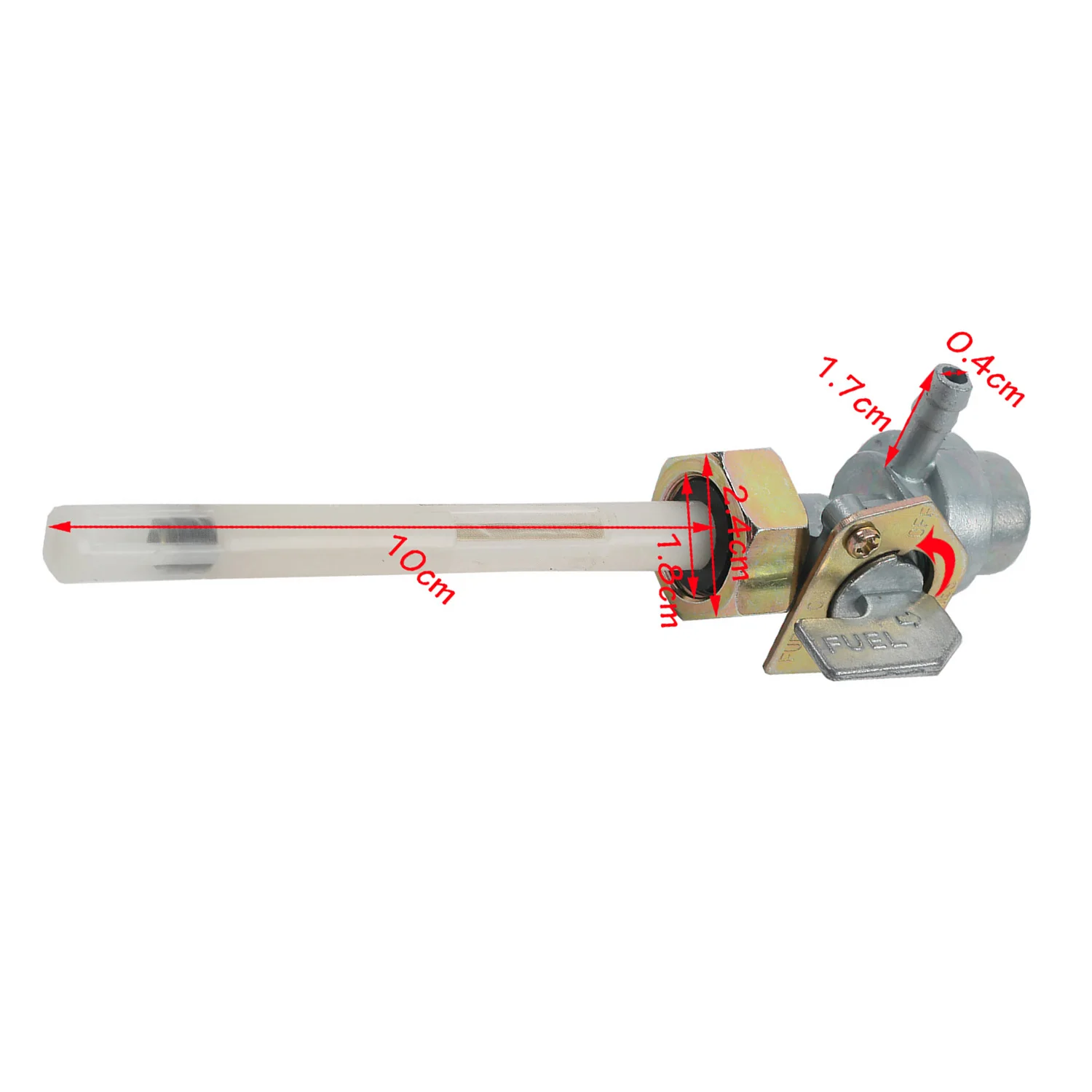 Переключатель топливного клапана M18 18 мм для бензобака Honda Rebel 250 CMX250C 1985-2014 2009 2010 2011