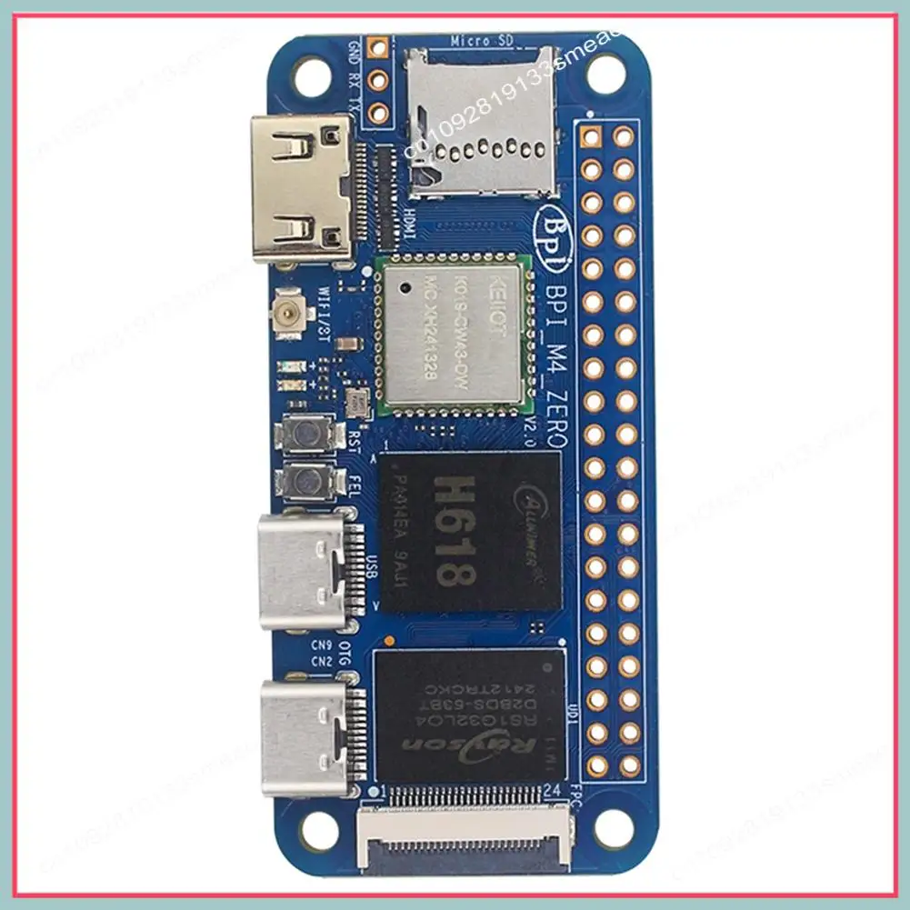 Фото N94R для Banana Pi BPI-M4 Zero, материнская плата Allwinner H618 Linux, обучение программированию ARM Cortexx-A53, процессор 2,4G/5G WIFI №4