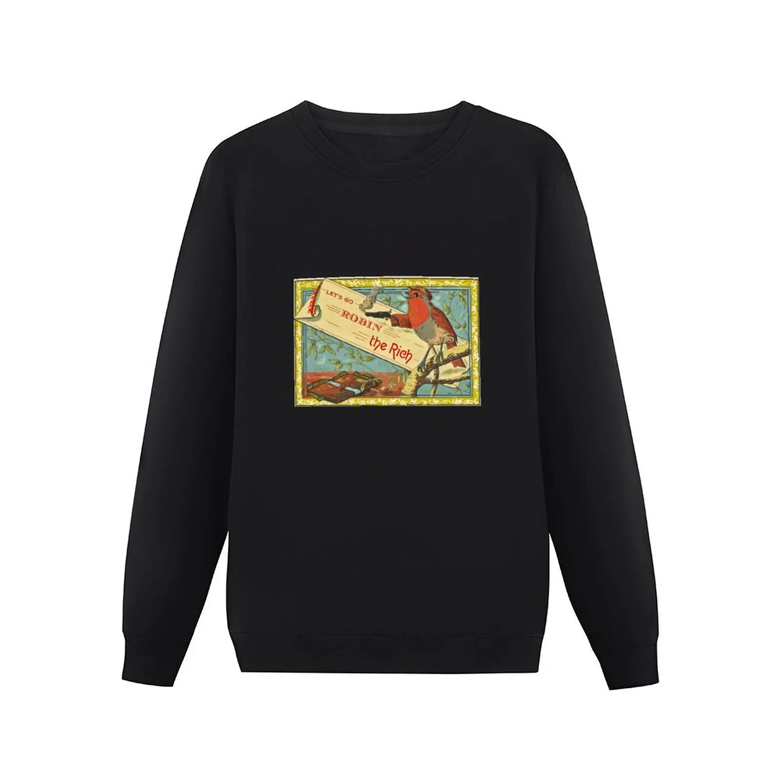 Robin the Rich-Anticapitalist Bird пуловер с капюшоном аниме одежда осенняя куртка мужские