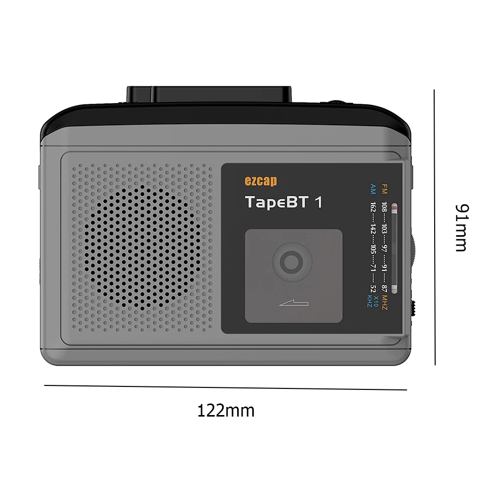 Портативная Кассетная магнитола с AM FM-радио музыкальный проигрыватель Walkman