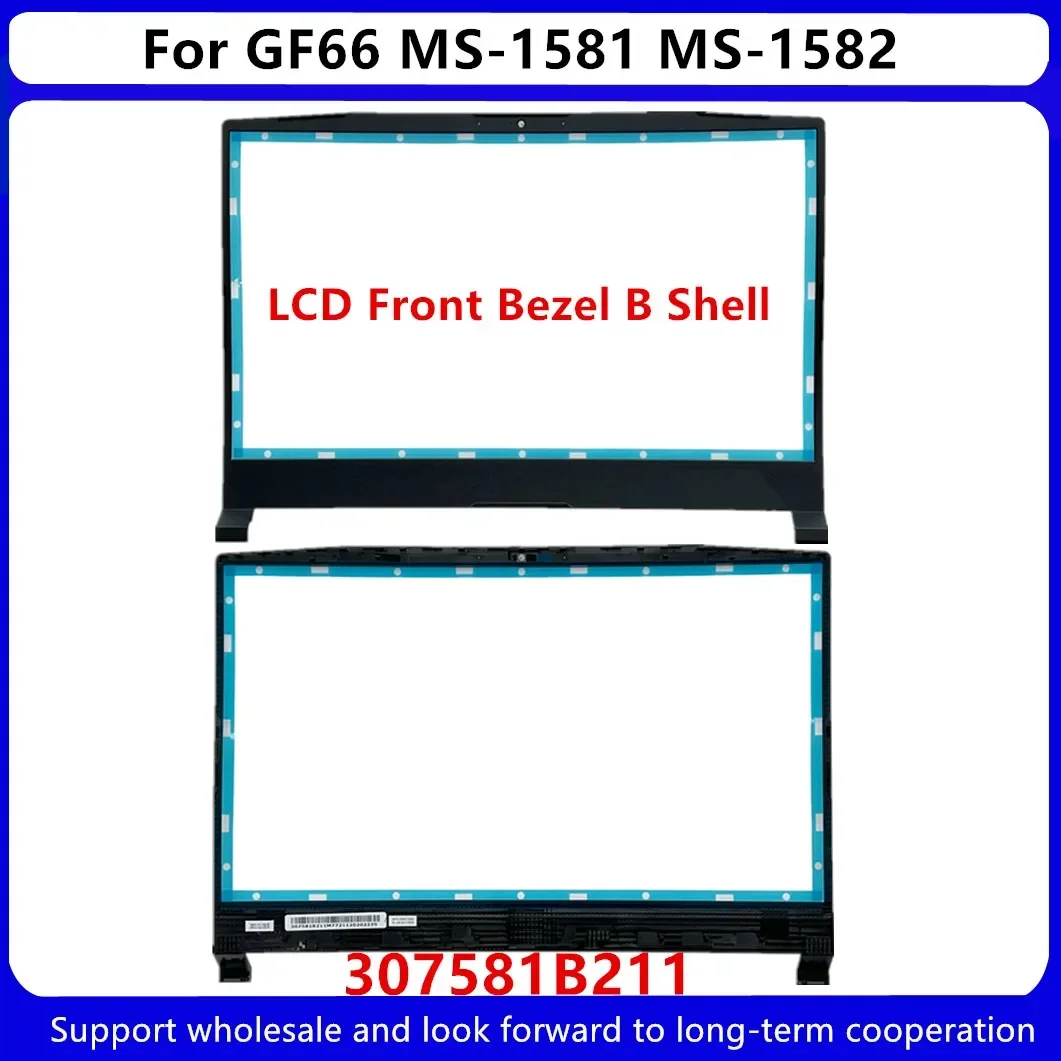 Новинка для MSI GF66 11UE 11UG MS-1581 MS-1582 MS-158K MS-1585 задняя крышка ЖК-дисплея/передняя