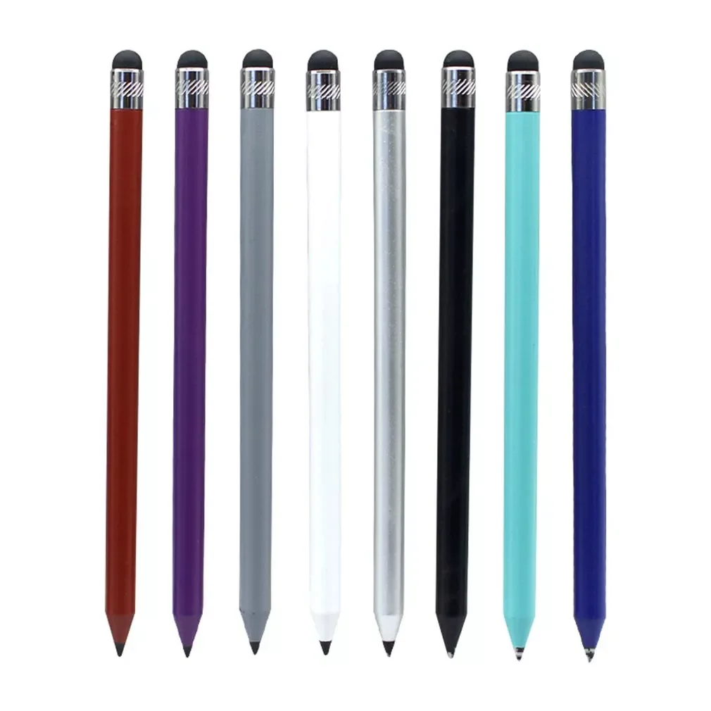 

Retro Round Thin Tip Touch Screen Pen Capacitive Stylus Pen Replacement for ipad Mobile Phones Tablet Accessories