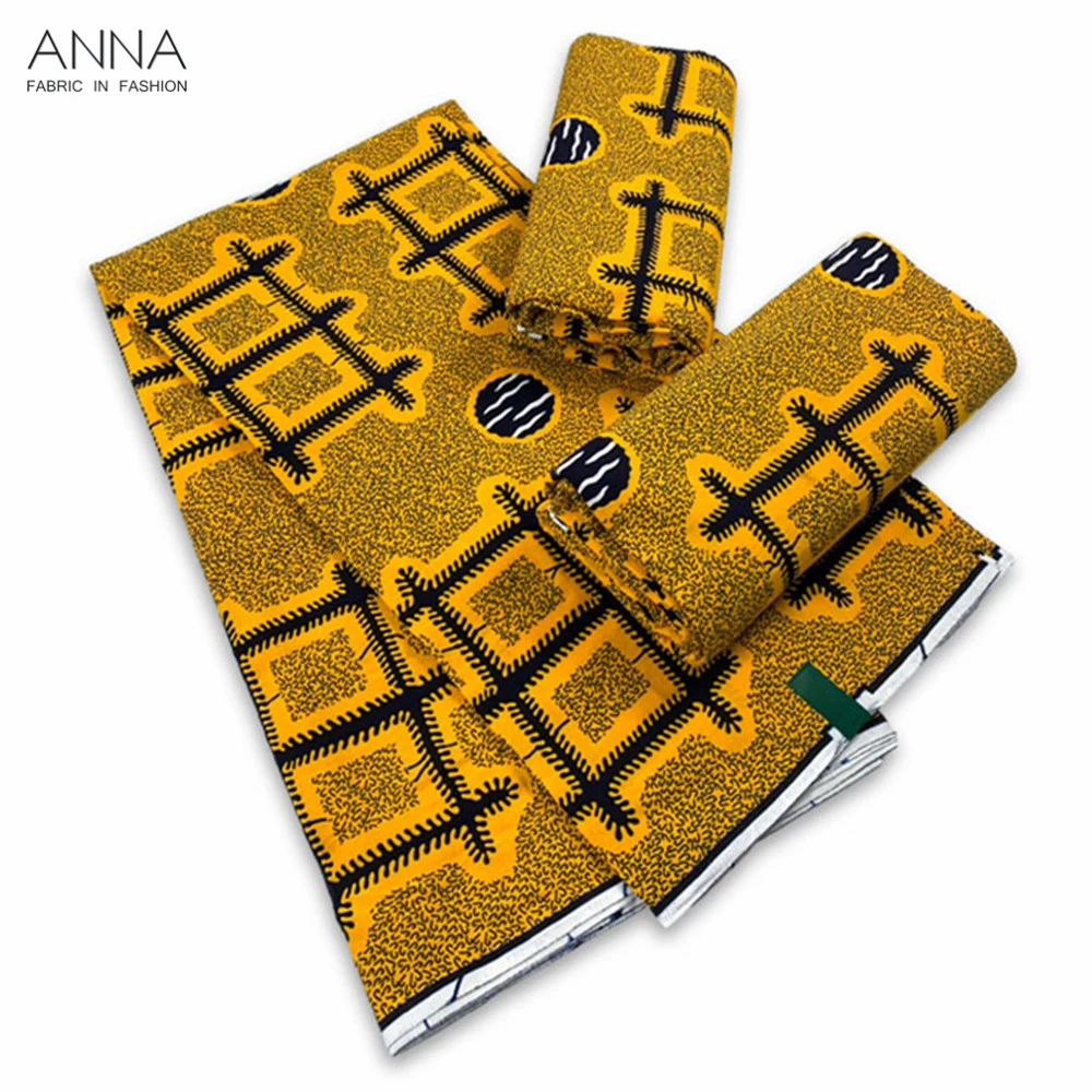 

Настоящий воск, квадратная ткань Анкары, африканская фототкань, голландский воск, 100% хлопок для шитья