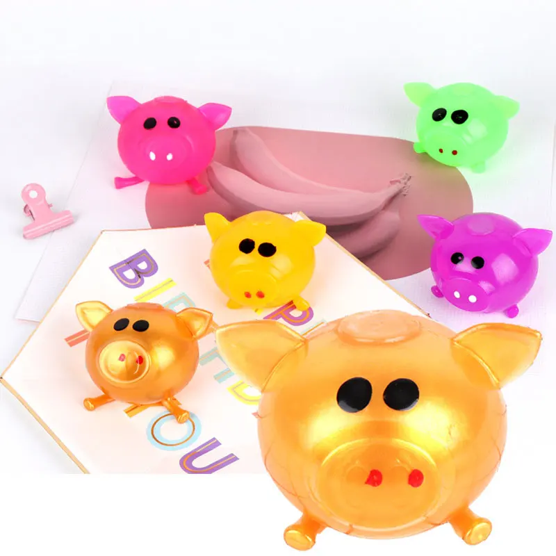

Decompression Splat Ball Vent Pig Toy Venting Ball Sticky Smash Water Ball Antistress Various Types Pig Toys Adult Kids Gift