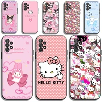 hello kitty 2022 cute phone cases for samsung galaxy s20 fe s20 lite s8 plus s9 plus s10 s10e s10 lite m11 m12 soft tpu carcasa
