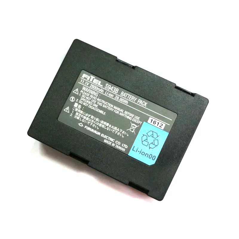 Japan imported Fukurawa S122/S123/S153/S177/S178A fiber fusion splicer battery cell S943B electric board pack 2600mah