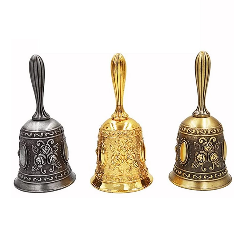 

Ручной колокольчик, Искусственный Декоративный Свадебный колокольчик, звонок, Рождественский колокольчик