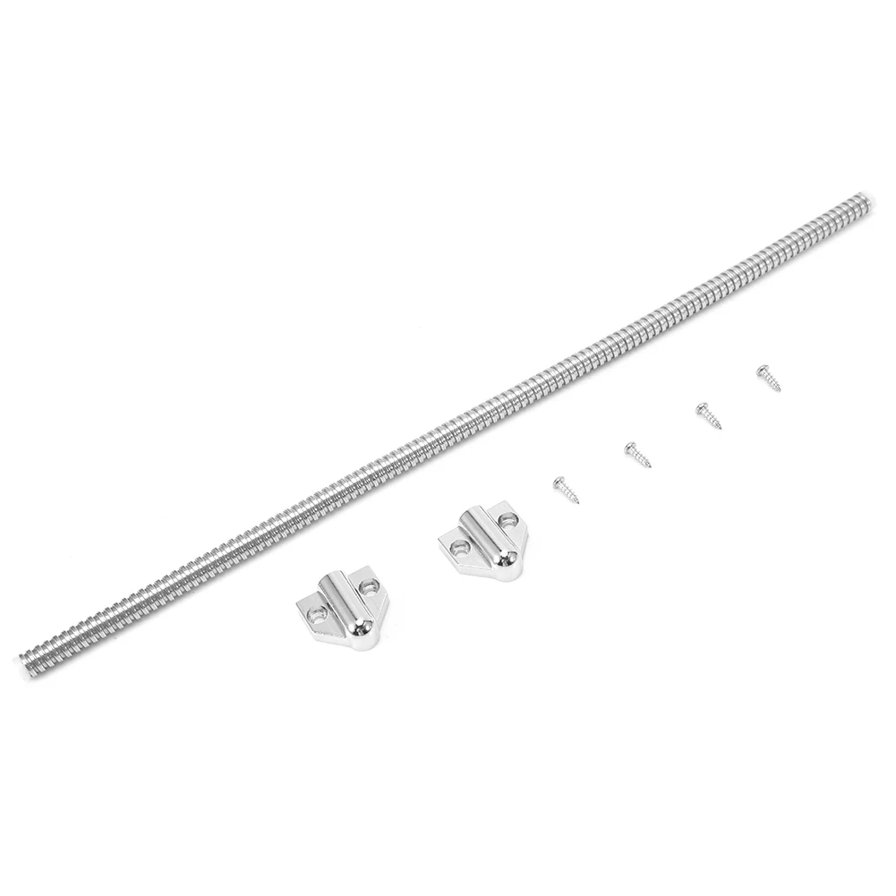 

1Pc 40cm Long Door Loop With Triangle Ends For Exposed Mortise Mounting Protect Wire Cable