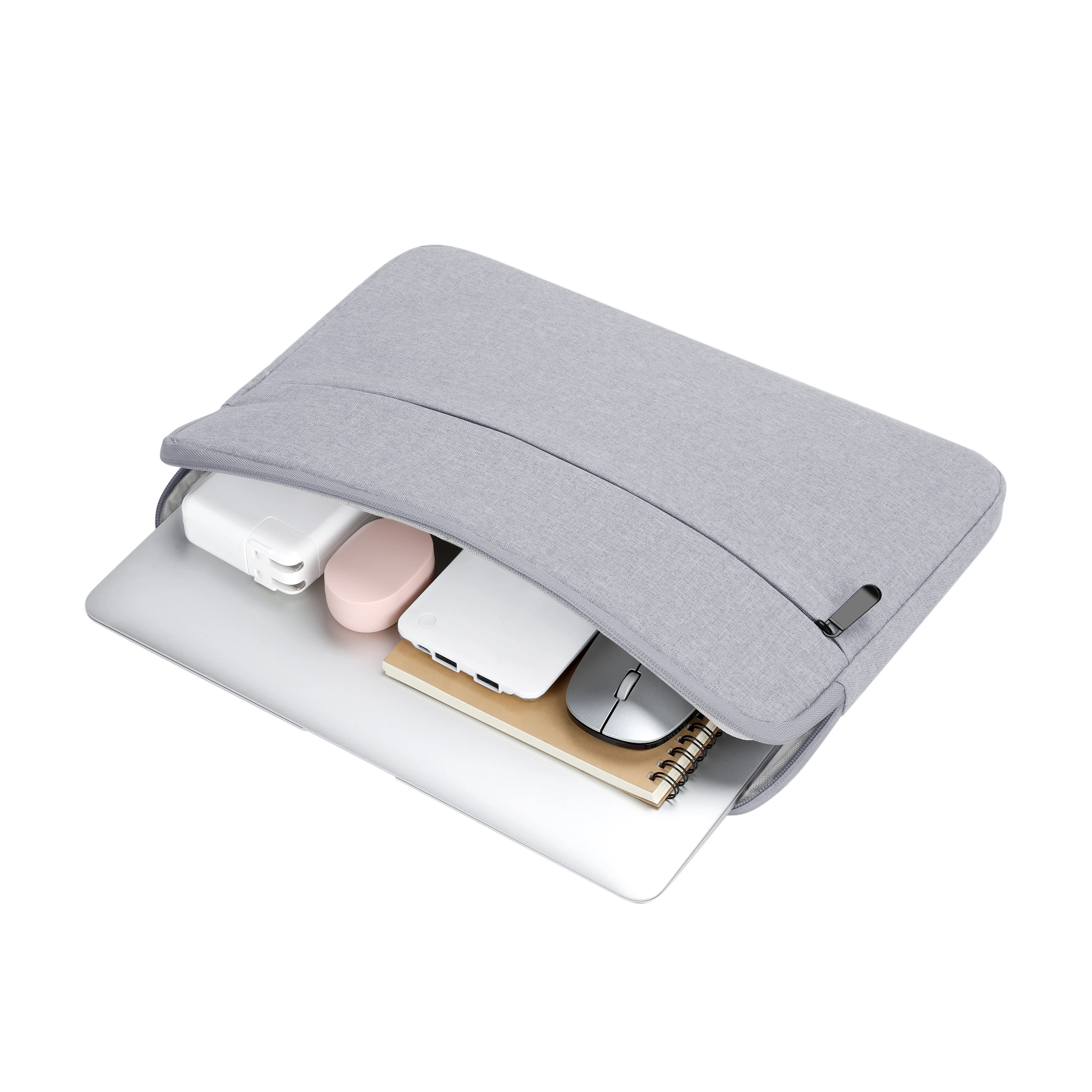 

BUBM 15inch laptop Sleeve Soft inner Waterproof 360 degree protection for 15inch Laptop Black and Blue Color in Stock