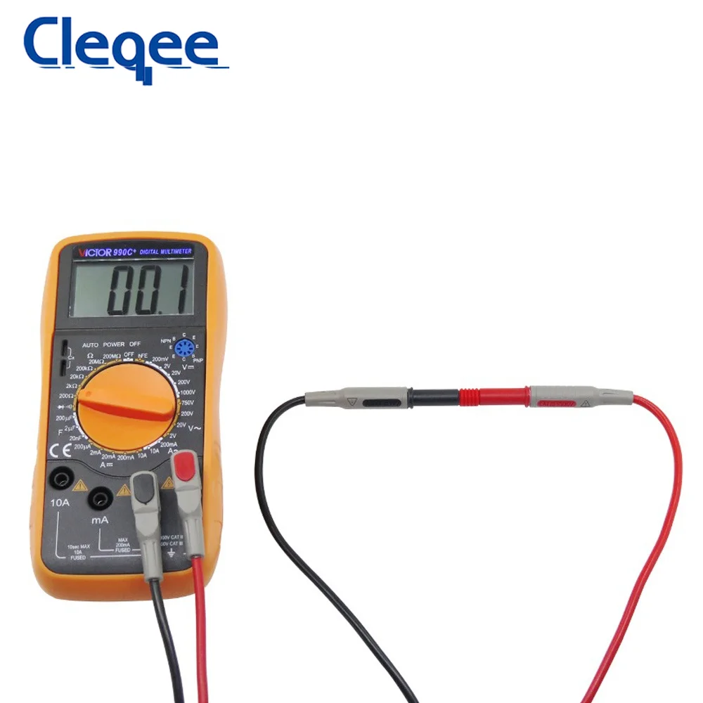 Тестовый провод для мультиметра Cleqee P1033 100 см 1000 В 15 А