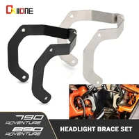 motorcycle headlight reinforcement bracket set neck brace for 790 adv 790 adventure r s 2019 2020 890 adventure adv 2020 2021
