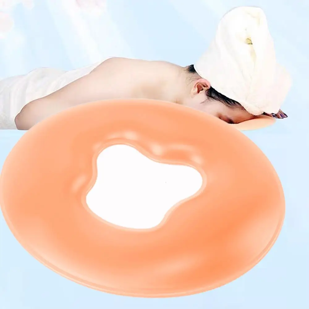 

Reusable Silicone Pillow Beauty Bed Pillow Face Down Pad Massage Pillow Face Pillow Massage Tool
