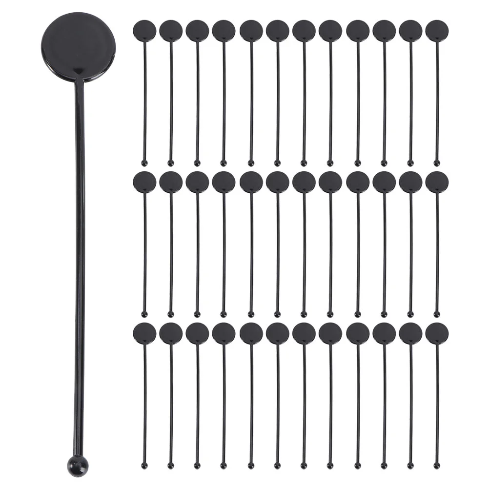 

50 Pcs Mixing Sticks Garnish Picks Cocktails Hot Chocolate Stirrers Stir Sticks Cocktails Swizzle Sticks Coffee Blender Frother
