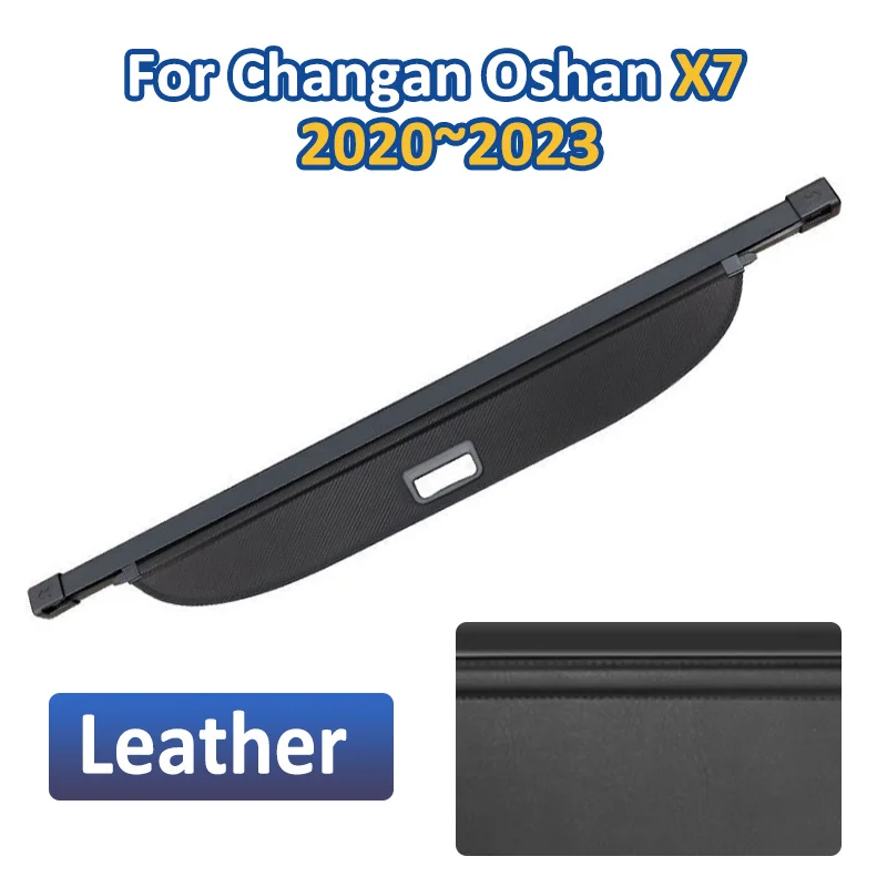 

Аксессуары для Changan Oshan X7 Plus 2025 2020 ~ 2024, крышка багажника автомобиля, выдвижная доска для хранения, перегородка, занавеска для конфиденциальности