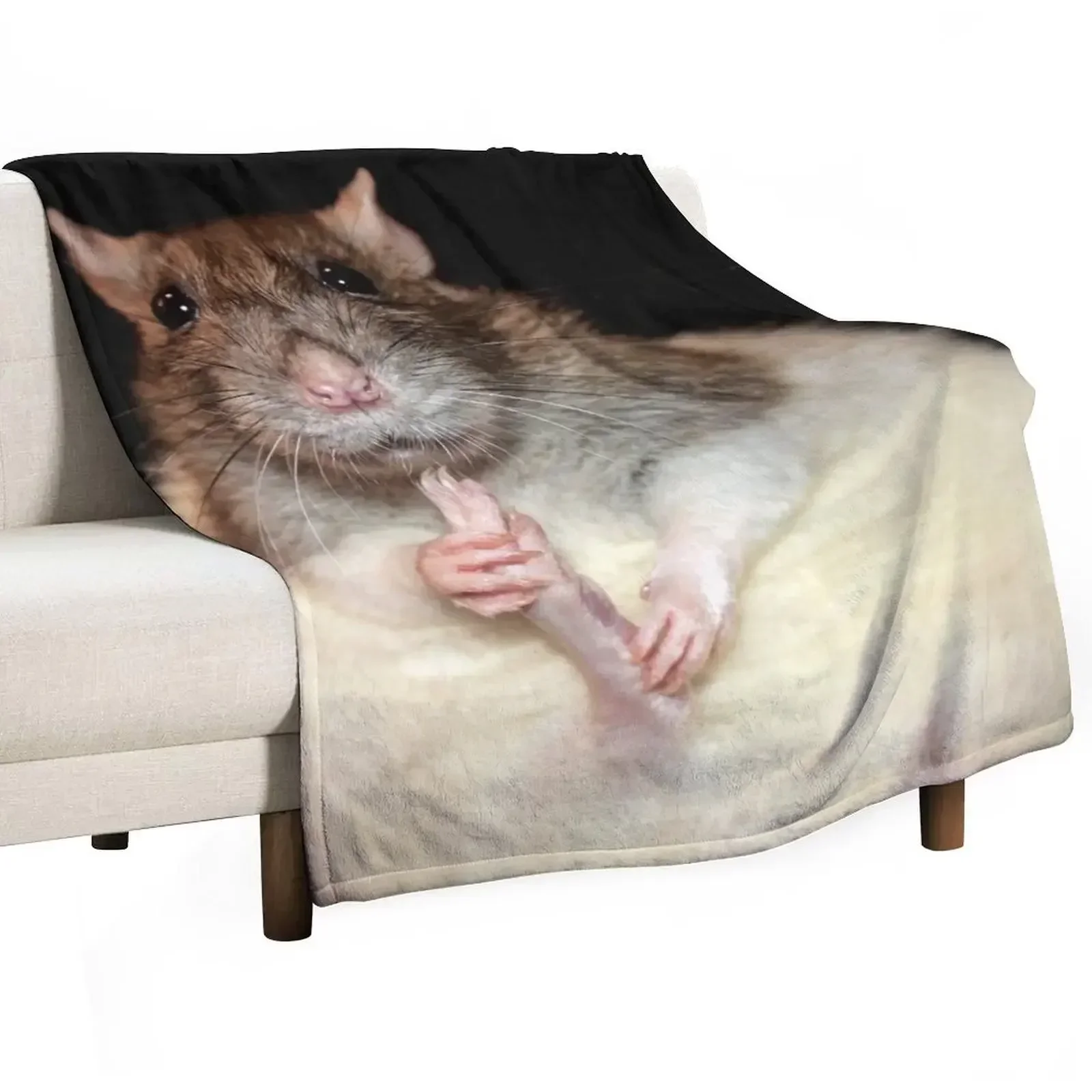 Милое крысовое одеяло декоративное на Хэллоуин одеяла