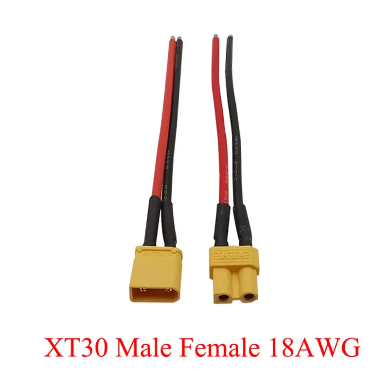 

ALLiSHOP Кабельные разъемы XT60 XT60H XT90 XT30 XTR30U 2 шт.