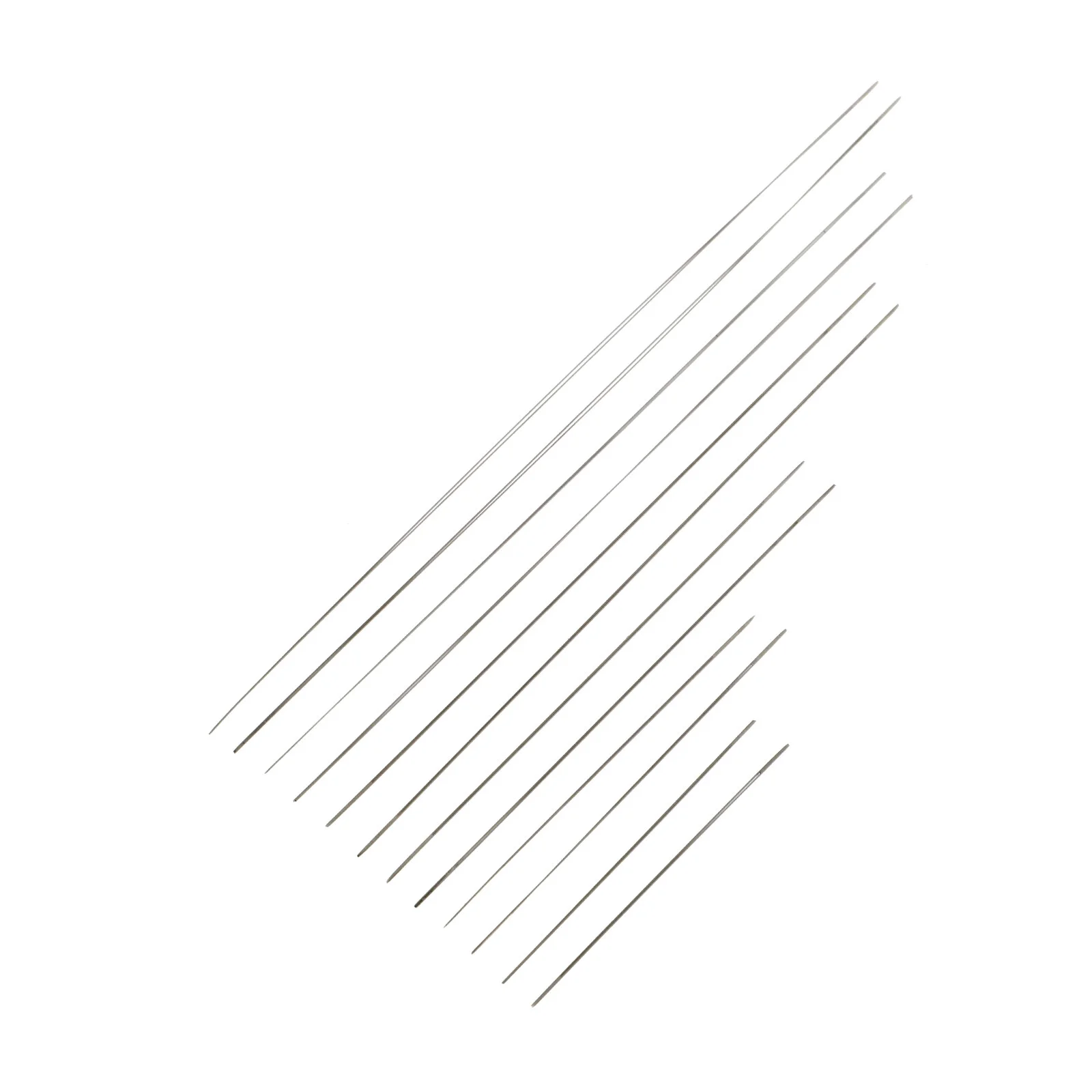 

12 Pcs Open Needle Beads DIY Needles Superfine Beaded Large Hole Jewelry Opened Embroidery Alloy Beading Tool Tools