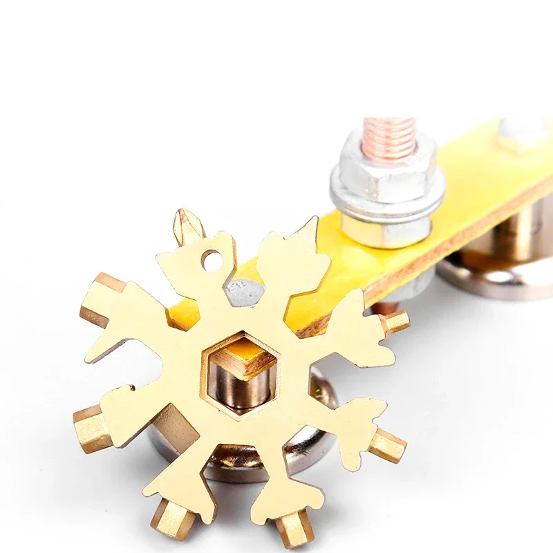 18 в 1 гаечный ключ-снежинка шестигранный многофункциональный уличный походный