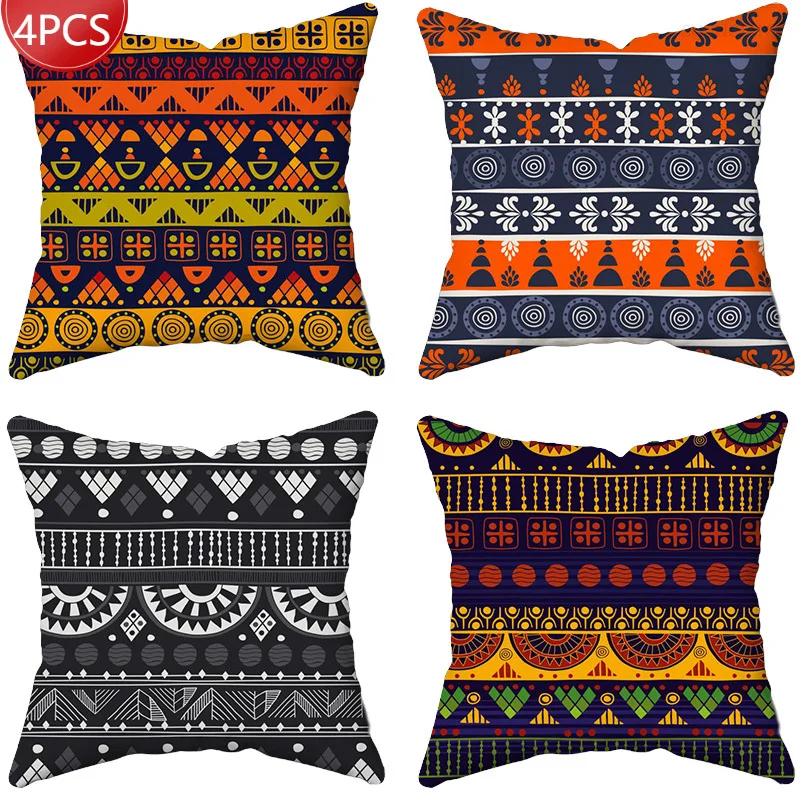 

Fresh Striped Spots Ins Nordic Style Girl Sofa Bedside Cushion Cover Heart Pillow Case Decorative Pillows Throw Pillows Home