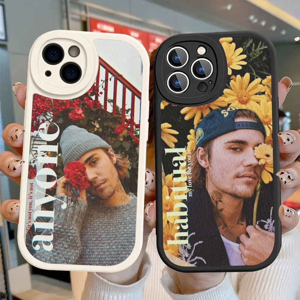 Модный чехол для телефона Джастина Бибера из жесткой кожи IPhone 14 13 12 Mini 11 Pro Max Xs X Xr 7
