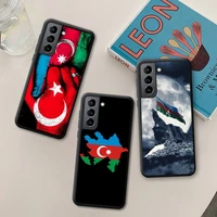 azerbaijan buta flag phone case silicone soft for samsung galaxy s21 plus ultra s20 fe m11 s8 s9 plus s10 5g lite 2020