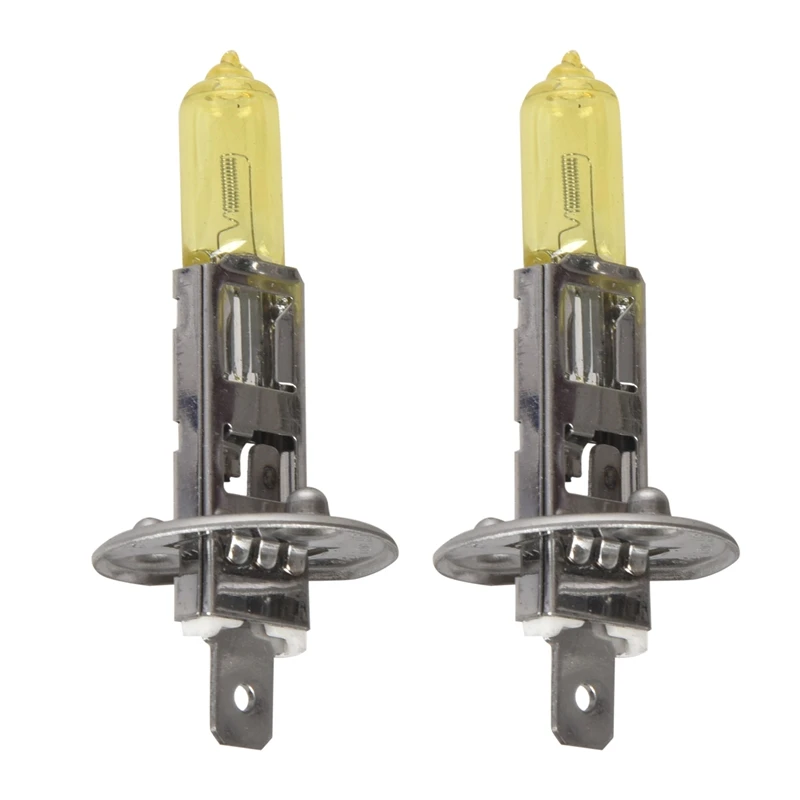 

2Pcs H1 55W 3000K CAR XENON HID HALOGEN HEADLIGHT BULBS LIGHT LAMP
