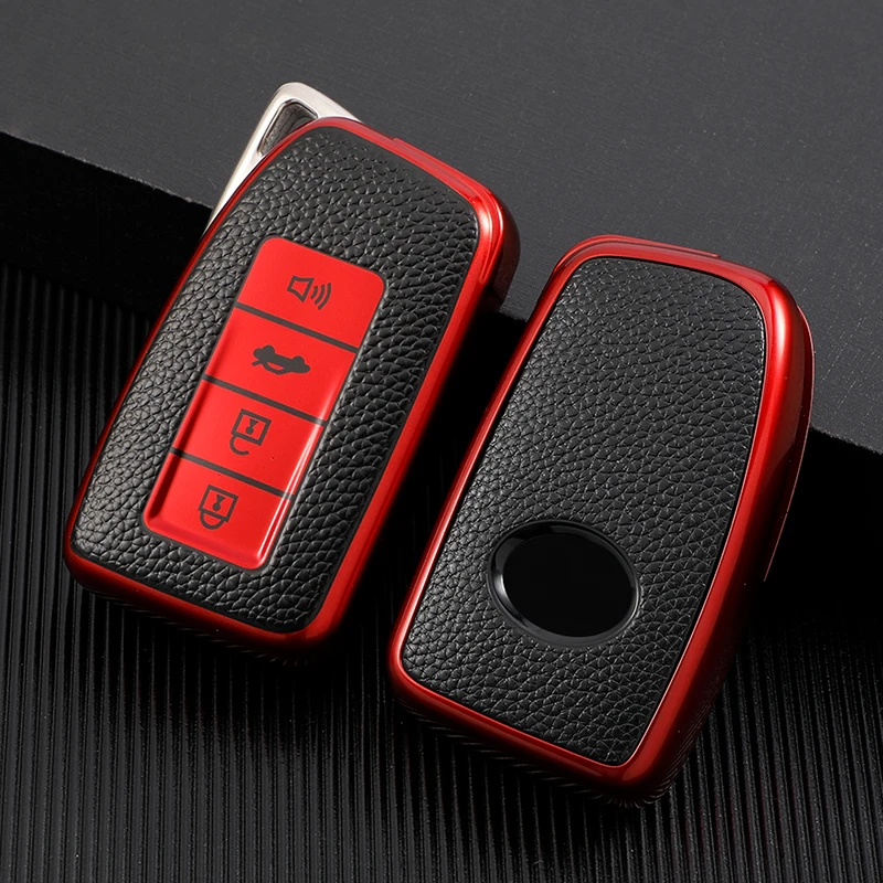 

TPU Car Key Cover Case for Lexus NX 200 NX300H RX 350 450H ES 350 ES 300h 4 Button Key Auto Accessories Holder